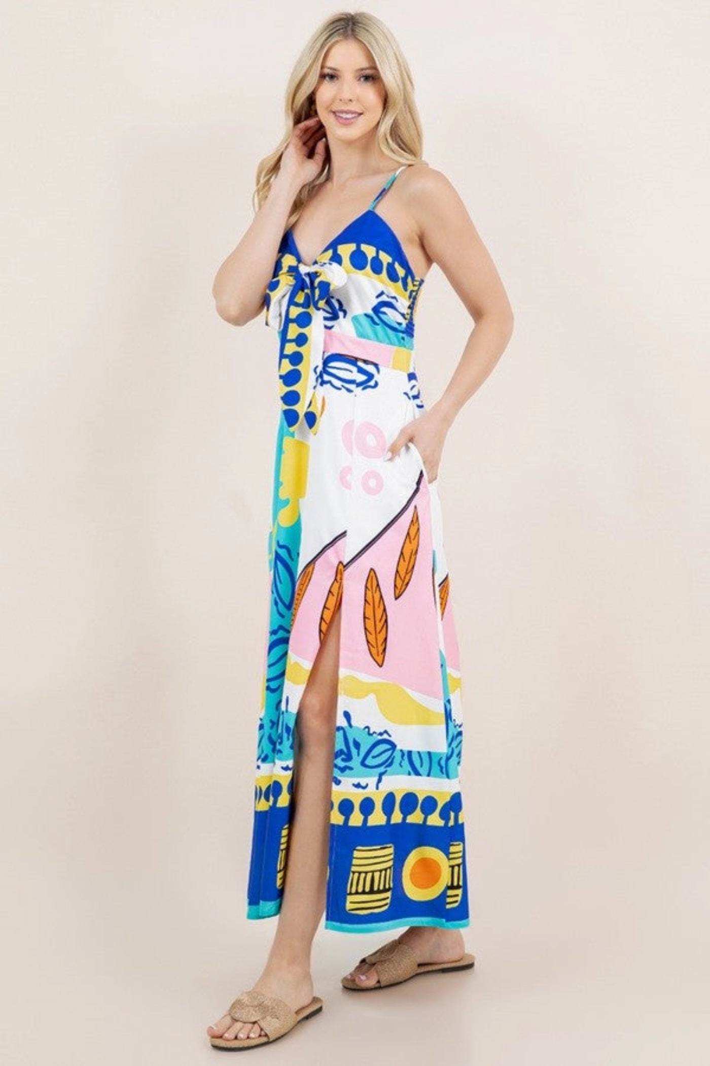 SHERI PRINT MAXI DRESS Calm Movement