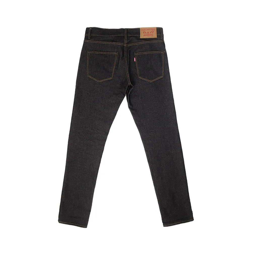 PMD & Co Gorilla 14oz Black Indigo Denim Selvedge Accent Slim Fit