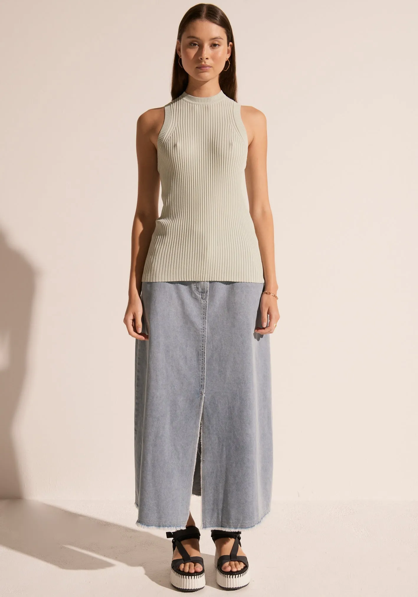 POL Clothing Sale | Rae Skirt | Blue