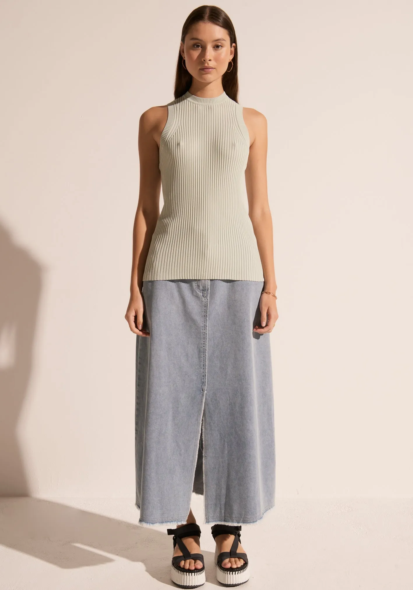 POL Clothing Sale | Rae Skirt | Blue