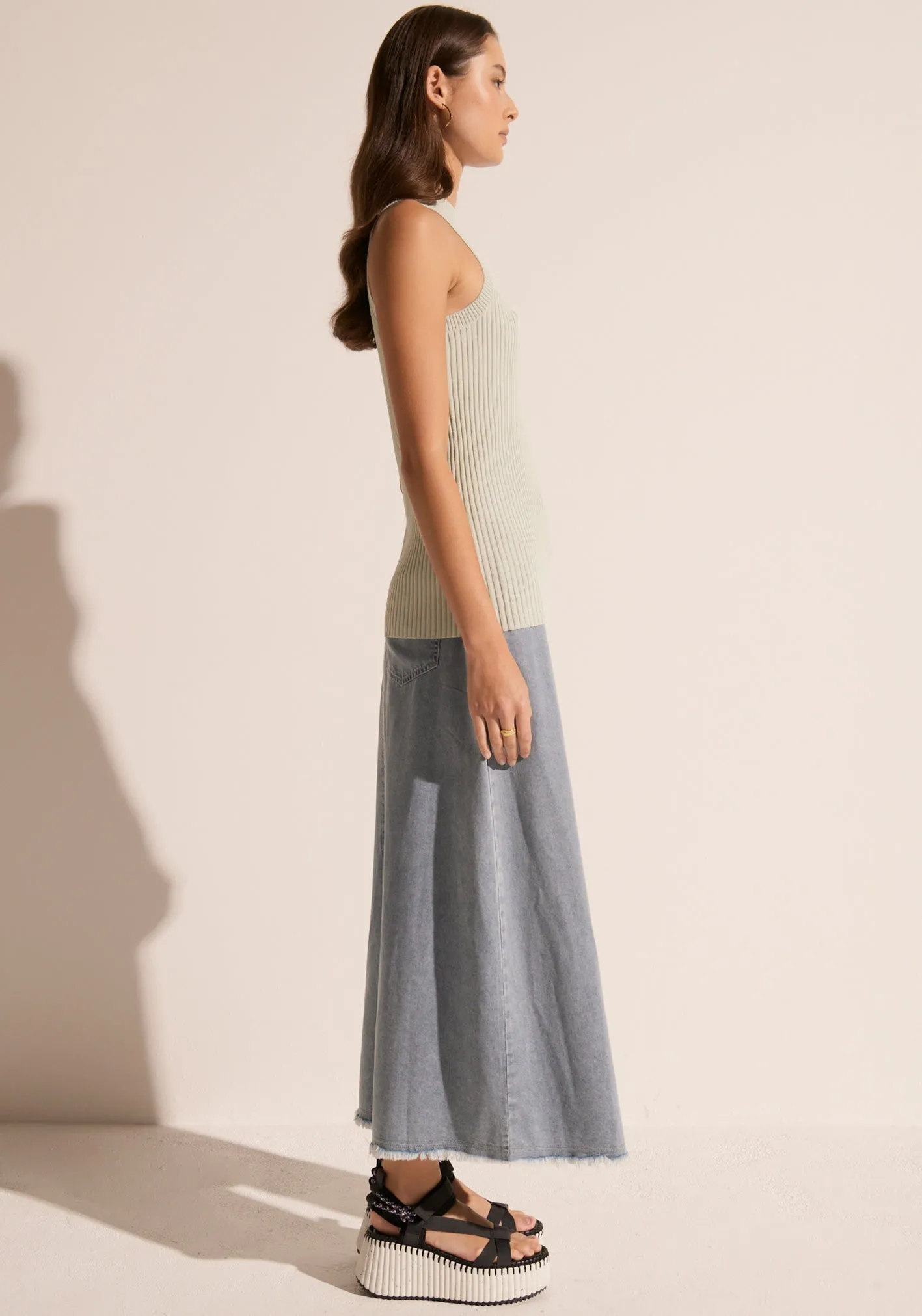 POL Clothing Sale | Rae Skirt | Blue