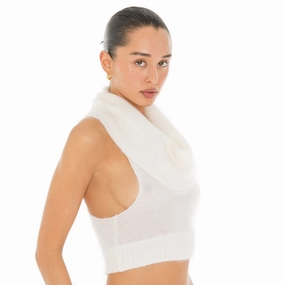 Ponette Top HighCollar Design Eco Conscious Dye Process