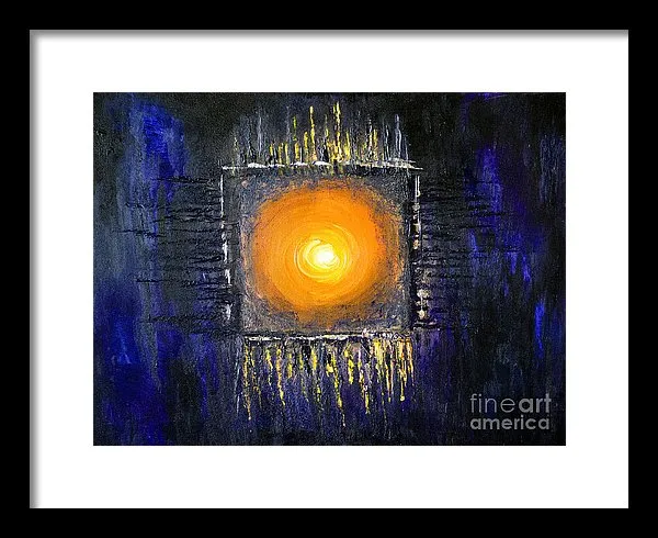 POWER WITHIN - Framed Print #1023