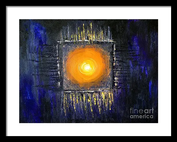 POWER WITHIN - Framed Print #1023