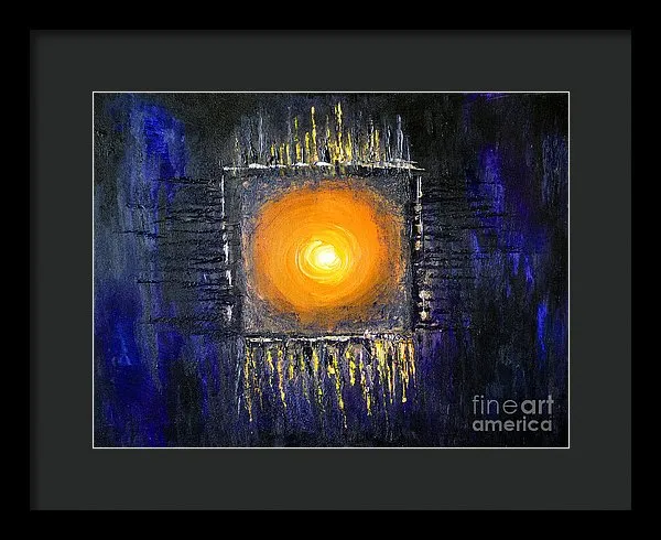 POWER WITHIN - Framed Print #1023