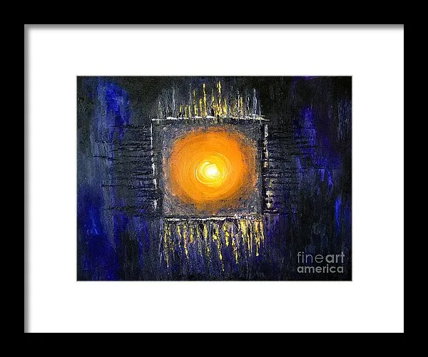 POWER WITHIN - Framed Print #1023