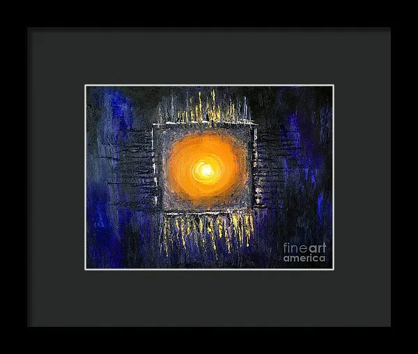 POWER WITHIN - Framed Print #1023