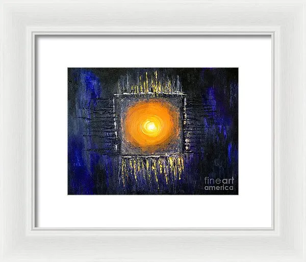 POWER WITHIN - Framed Print #1023