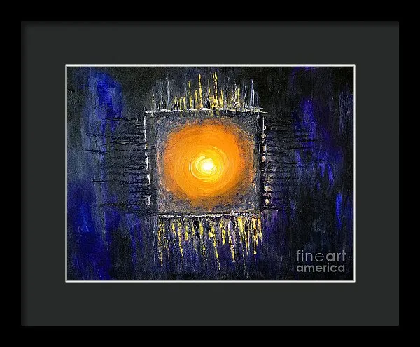 POWER WITHIN - Framed Print #1023
