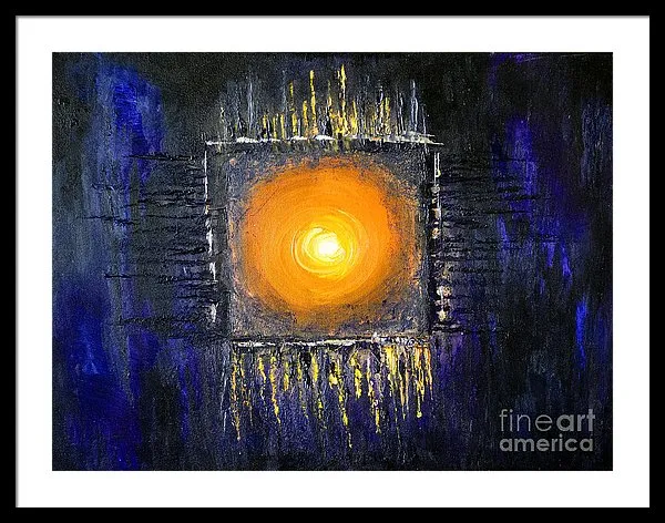 POWER WITHIN - Framed Print #1023