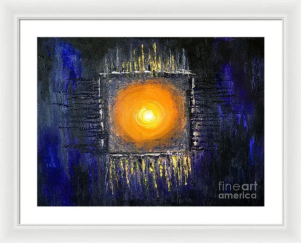 POWER WITHIN - Framed Print #1023
