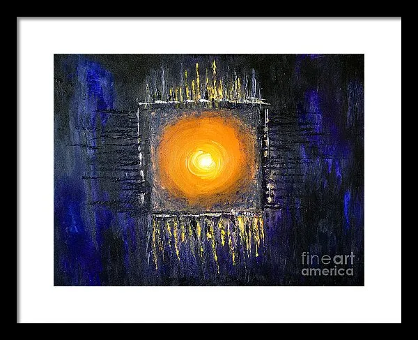 POWER WITHIN - Framed Print #1023