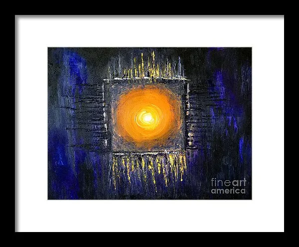 POWER WITHIN - Framed Print #1023