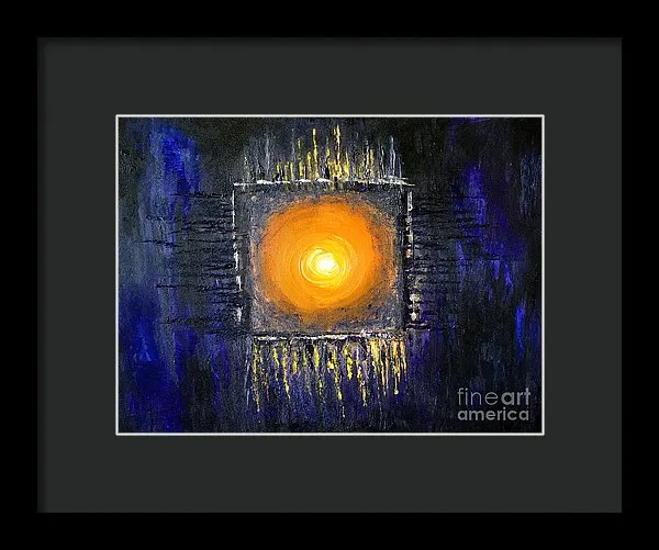 POWER WITHIN - Framed Print #1023