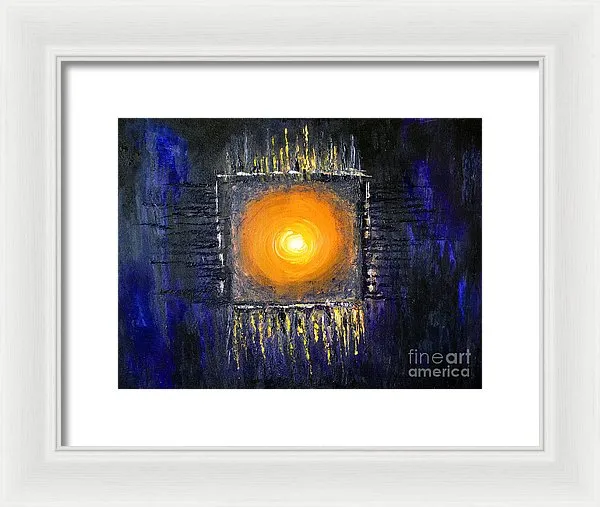 POWER WITHIN - Framed Print #1023