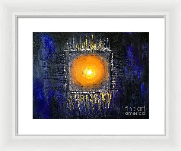 POWER WITHIN - Framed Print #1023