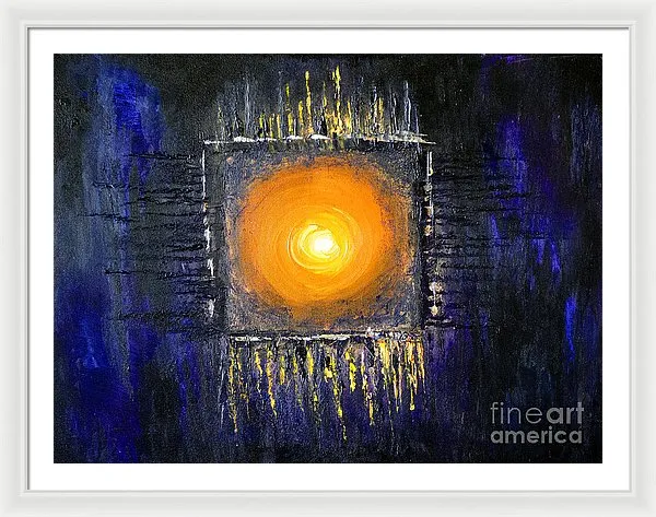 POWER WITHIN - Framed Print #1023