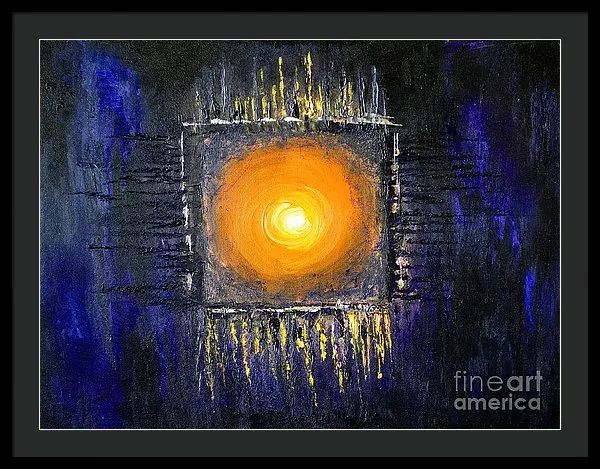 POWER WITHIN - Framed Print #1023