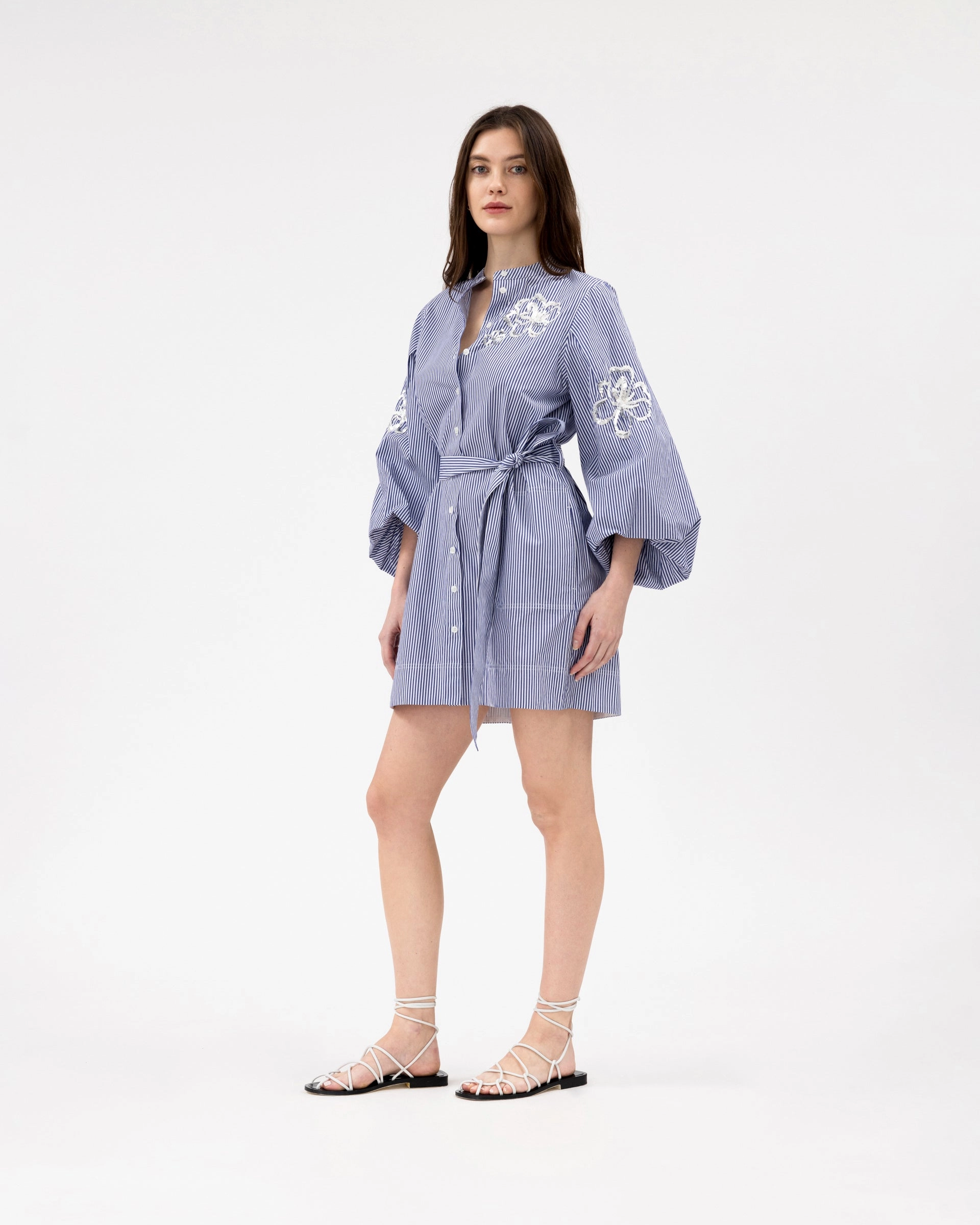 Madelyn Stripe Dress Summer Soft