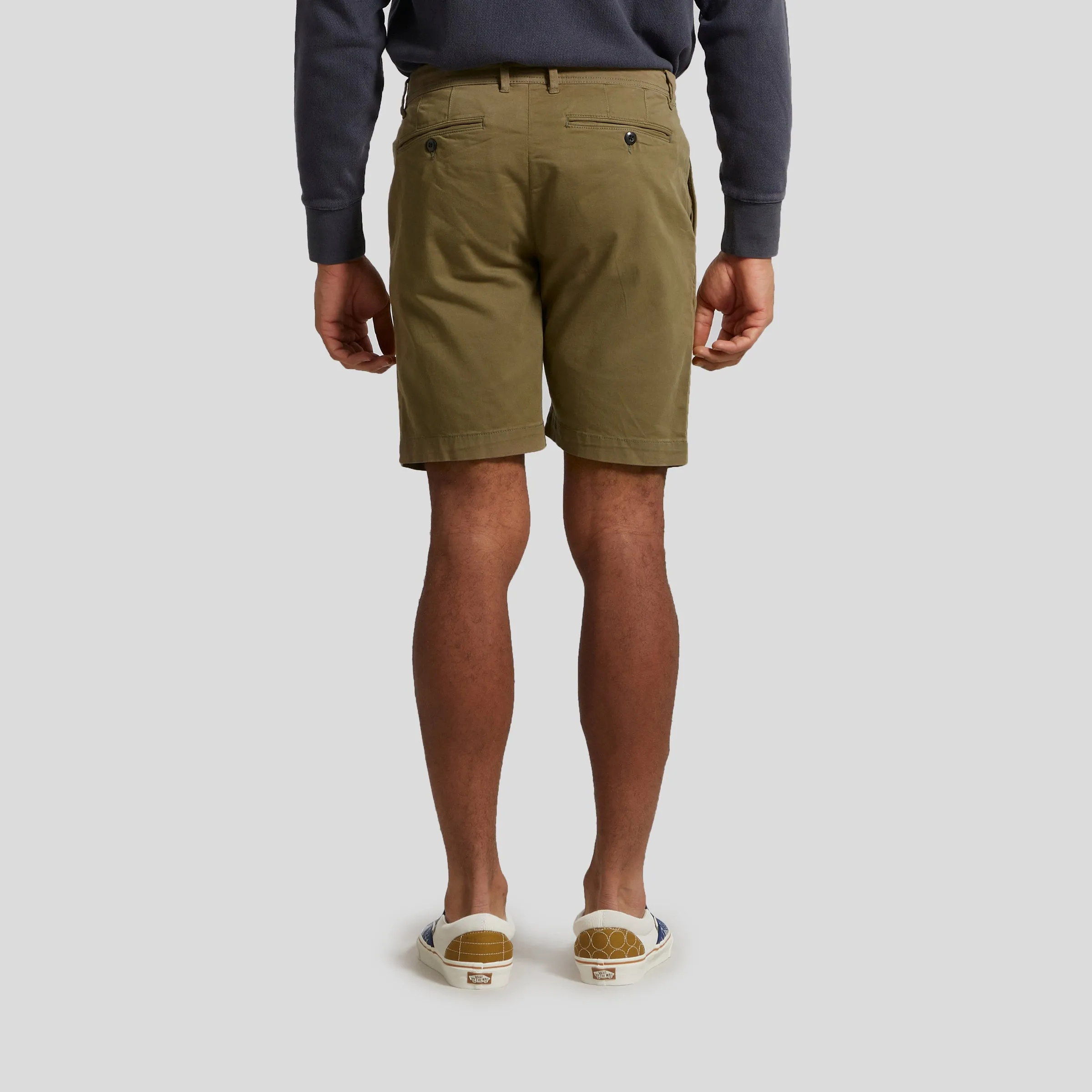 Precision Stretch Chino Shorts (8" inseam) - Olive