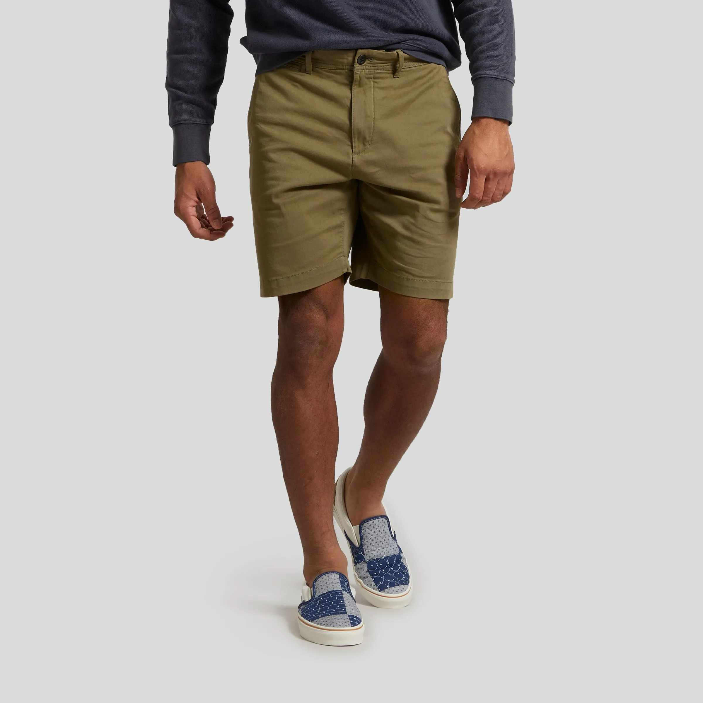 Precision Stretch Chino Shorts (8" inseam) - Olive