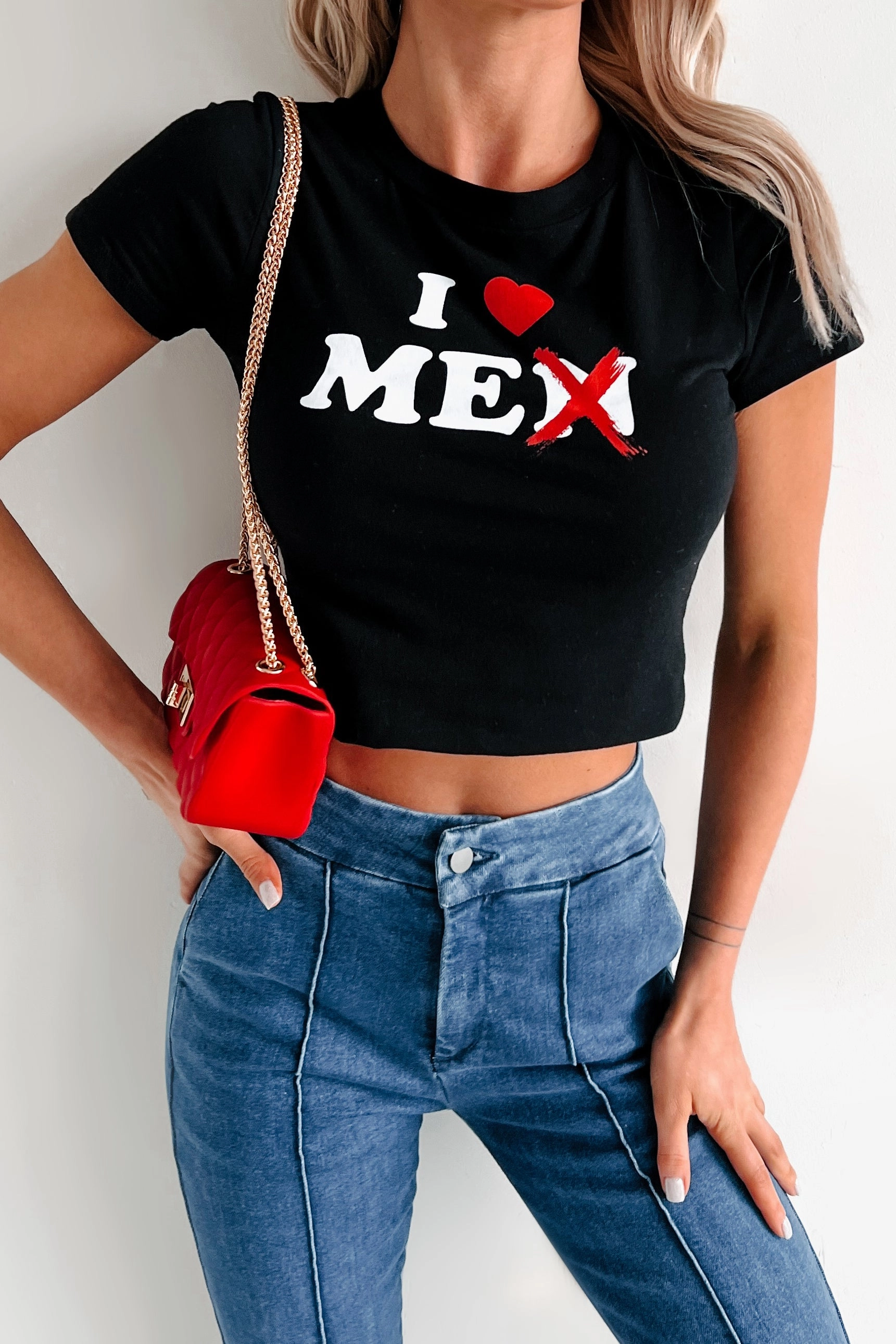 "I Love Me" Graphic Tee (Black) Anti Pilling Compression Gradient