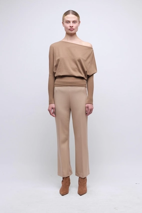 Mackenzie Straight Leg Pant Light Camel Casual Comfort Look All Day Comfort