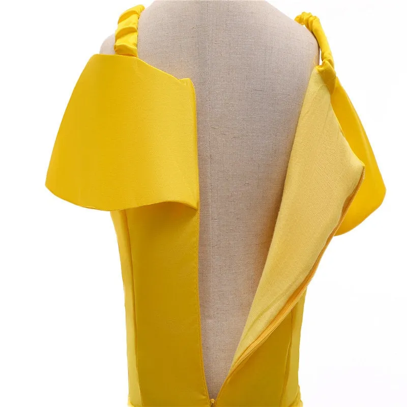 Princess Belle Inspired Girls Costume for Princess Belle