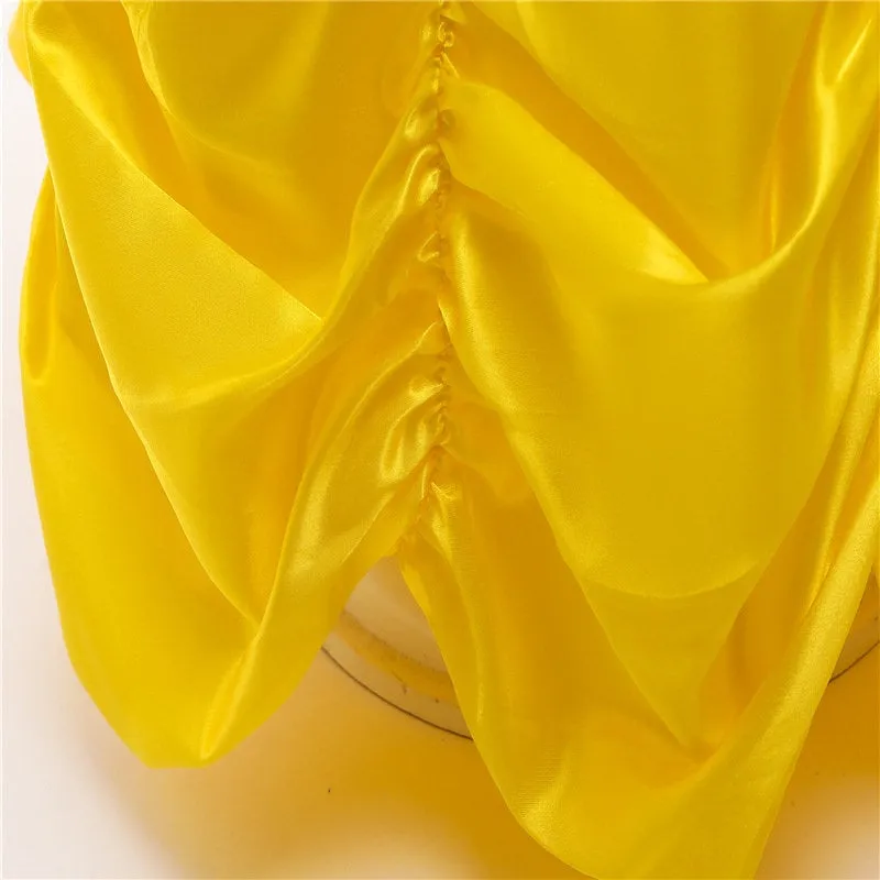 Princess Belle Inspired Girls Costume for Princess Belle