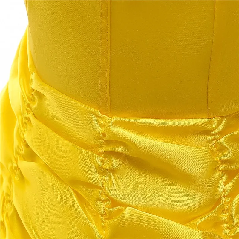 Princess Belle Inspired Girls Costume for Princess Belle
