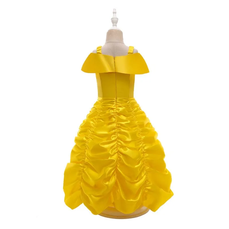 Princess Belle Inspired Girls Costume for Princess Belle