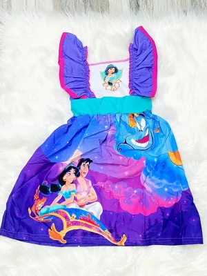 Princess Jasmine Panel Dress
