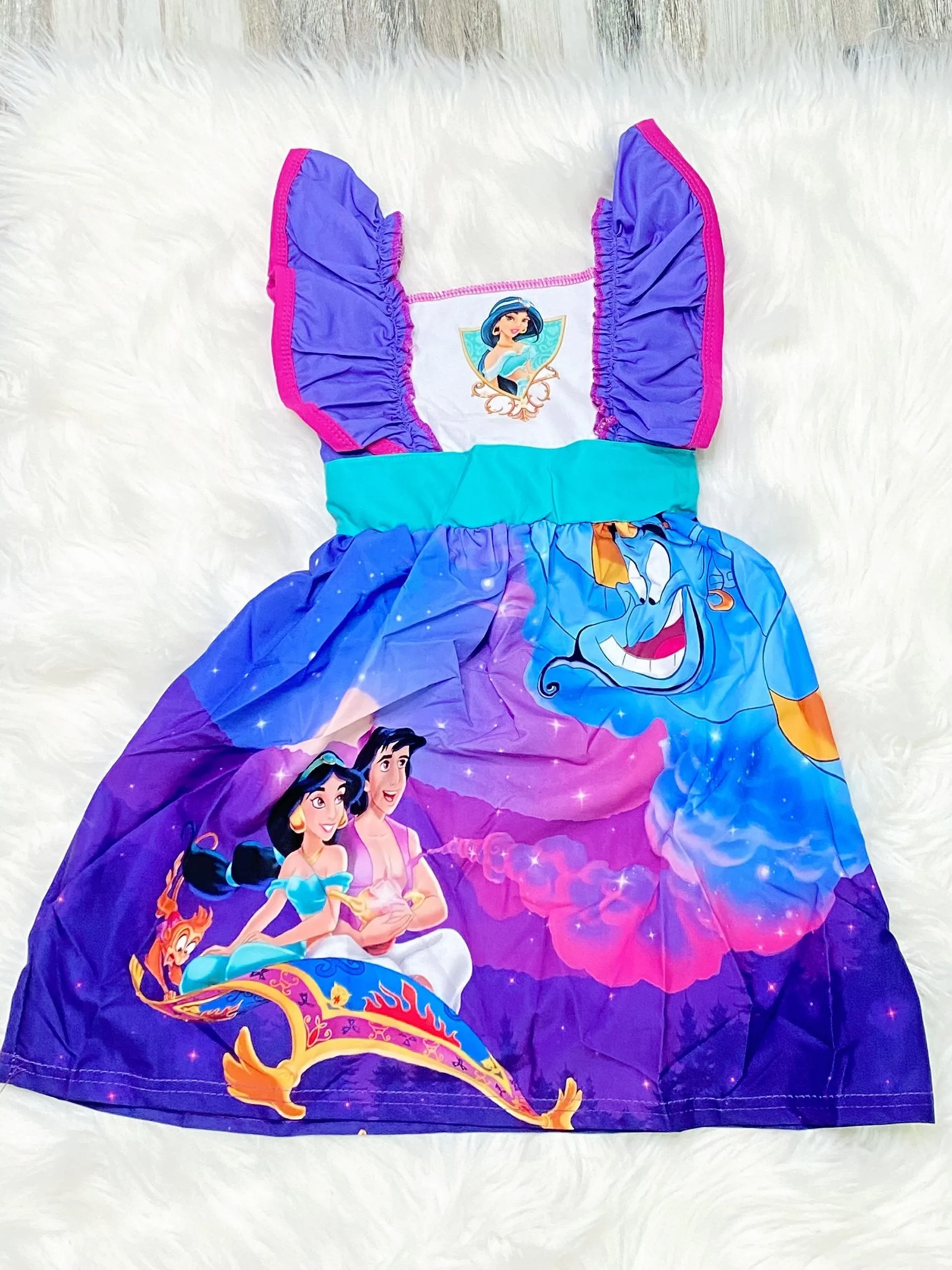 Princess Jasmine Panel Dress