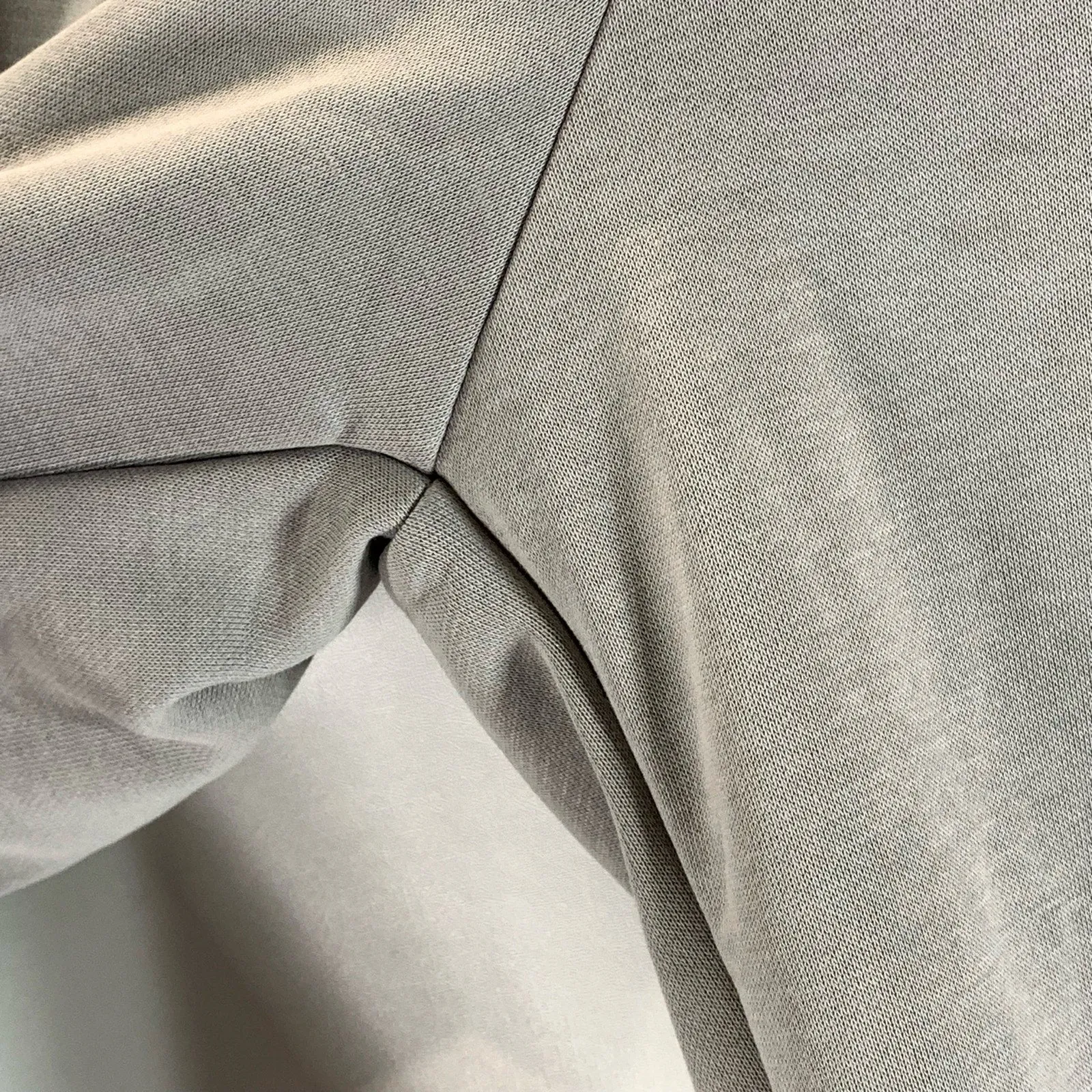 PUMA Men's Concrete Gray Essential Logo Fleece Pull-On Sweatpants SZ XL