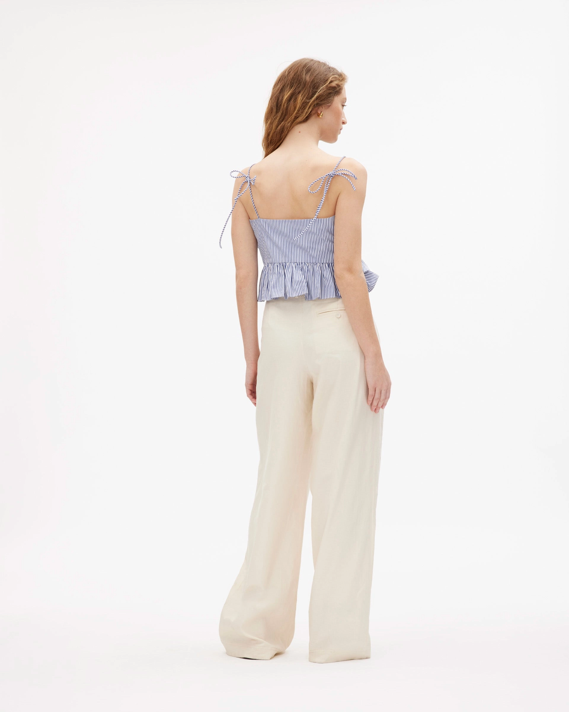 Claudette Top YarnDyeStripe