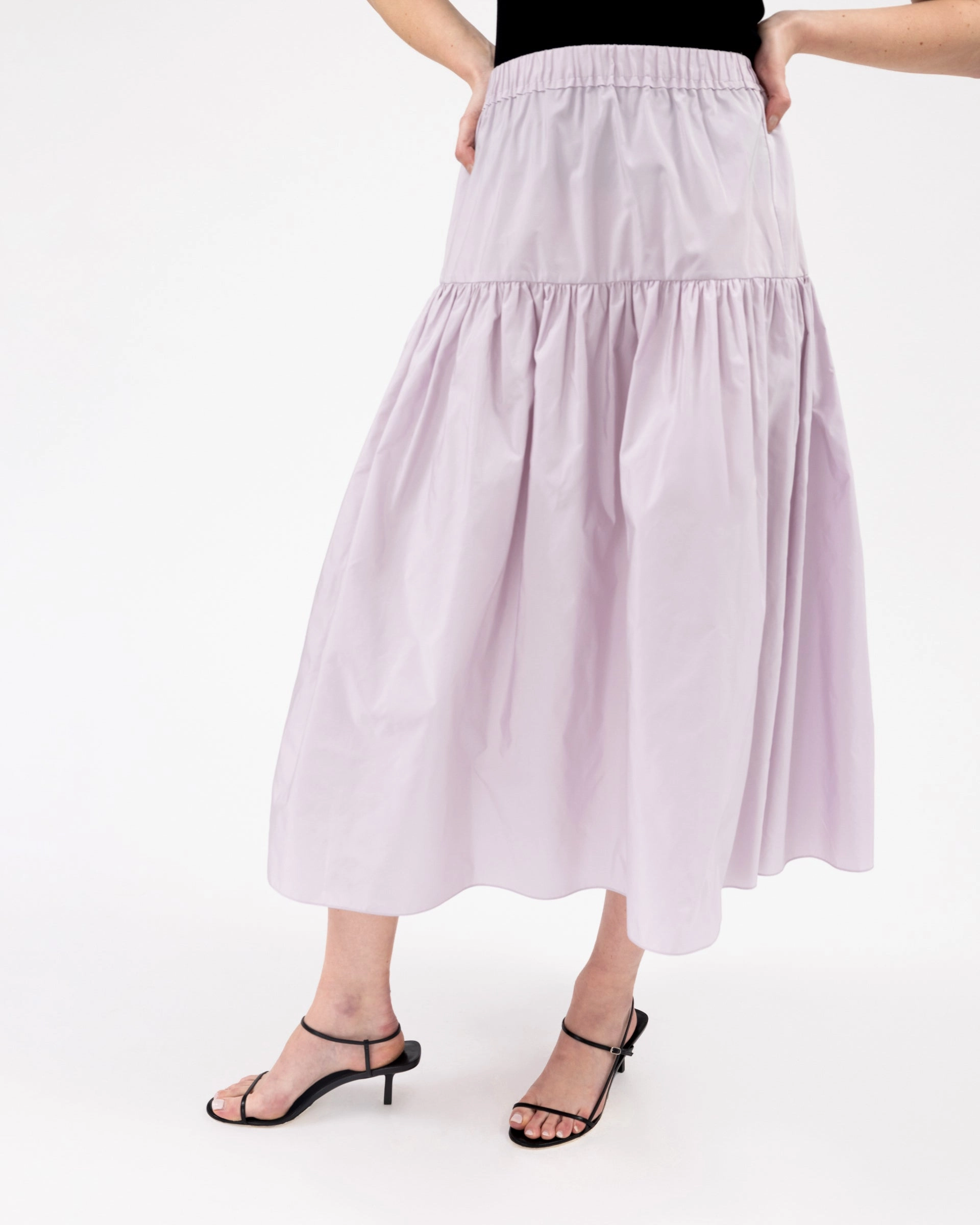 No Gap Waist Stretchable Comfort Lara Skirt