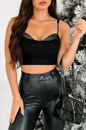 Cheers To Tonight Floral Velvet Ruched Mesh Top (Black) Double Layered Fabric SoftFeel Fabric