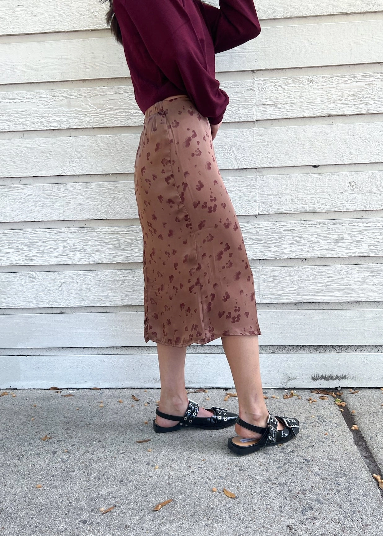 QUINN MIDI SKIRT Outfit Moodset Refined Sophistication
