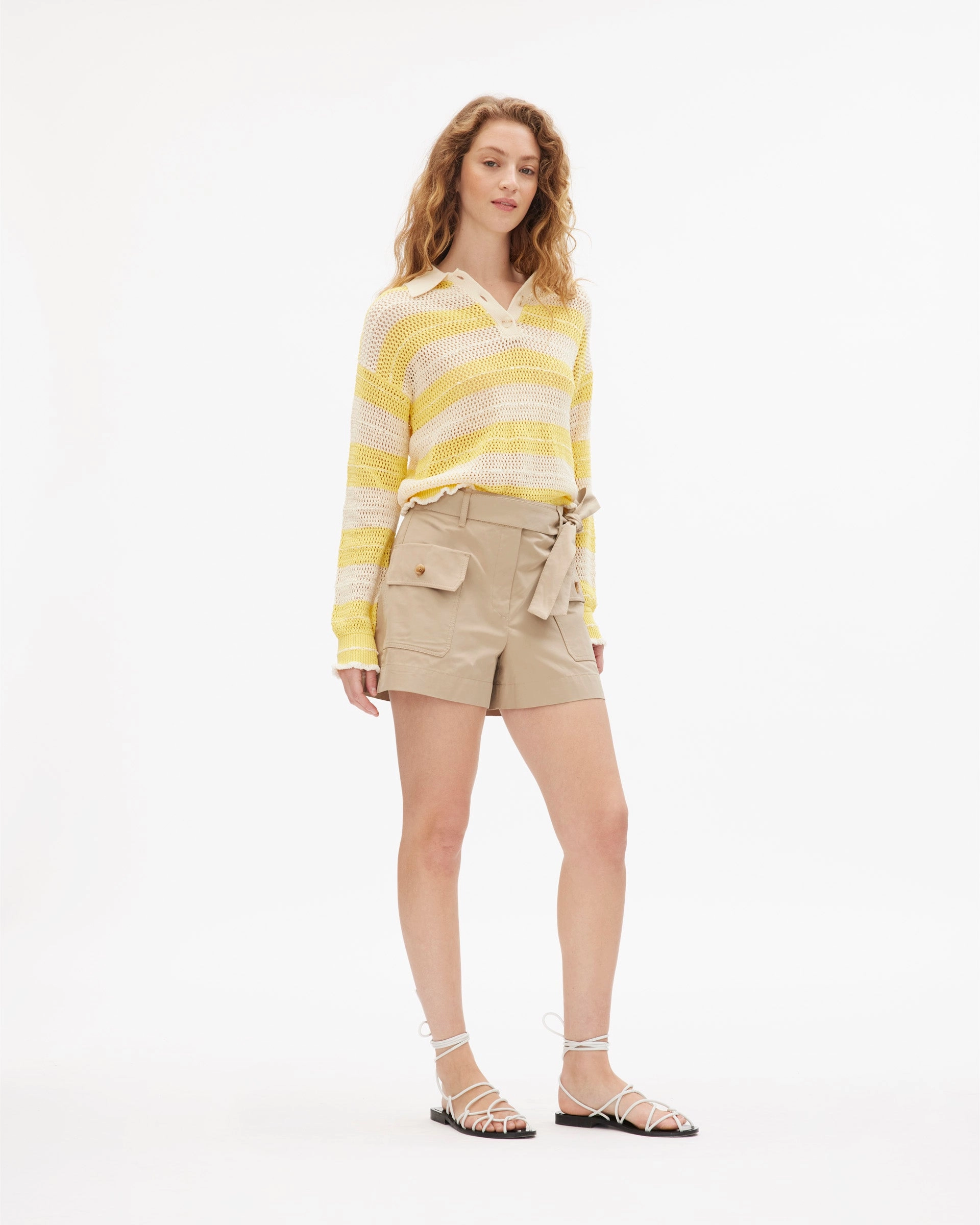 Quinn Sweater Raw Edge Finish