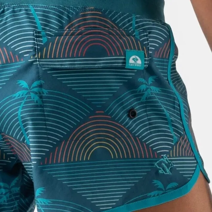 rabbit Surf 'n Turf 4" Short | Blue Coral | Womens