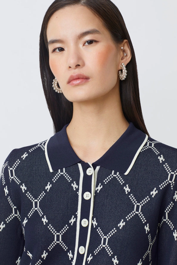 PALMAROS BUTTON UP POLO MicrofiberTech