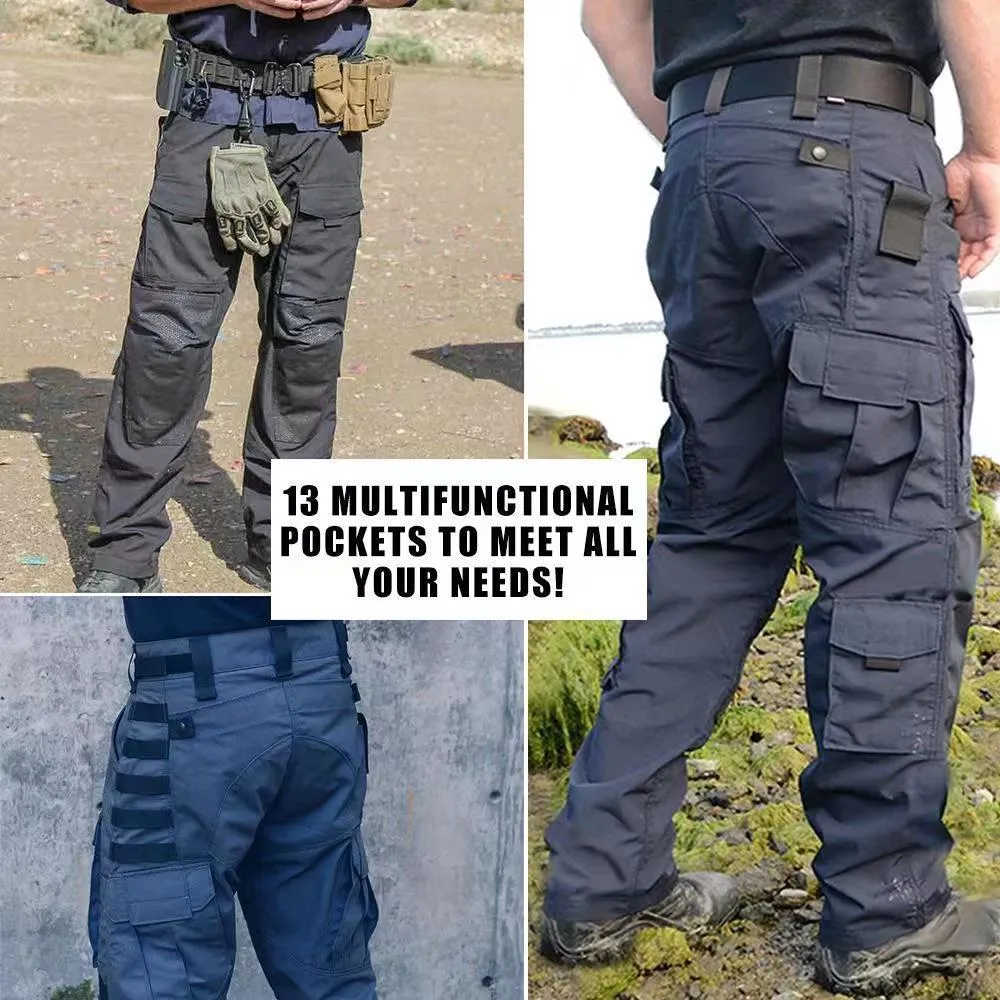 Raider Tactical Pants Big Pockets Cargo Pans in Green