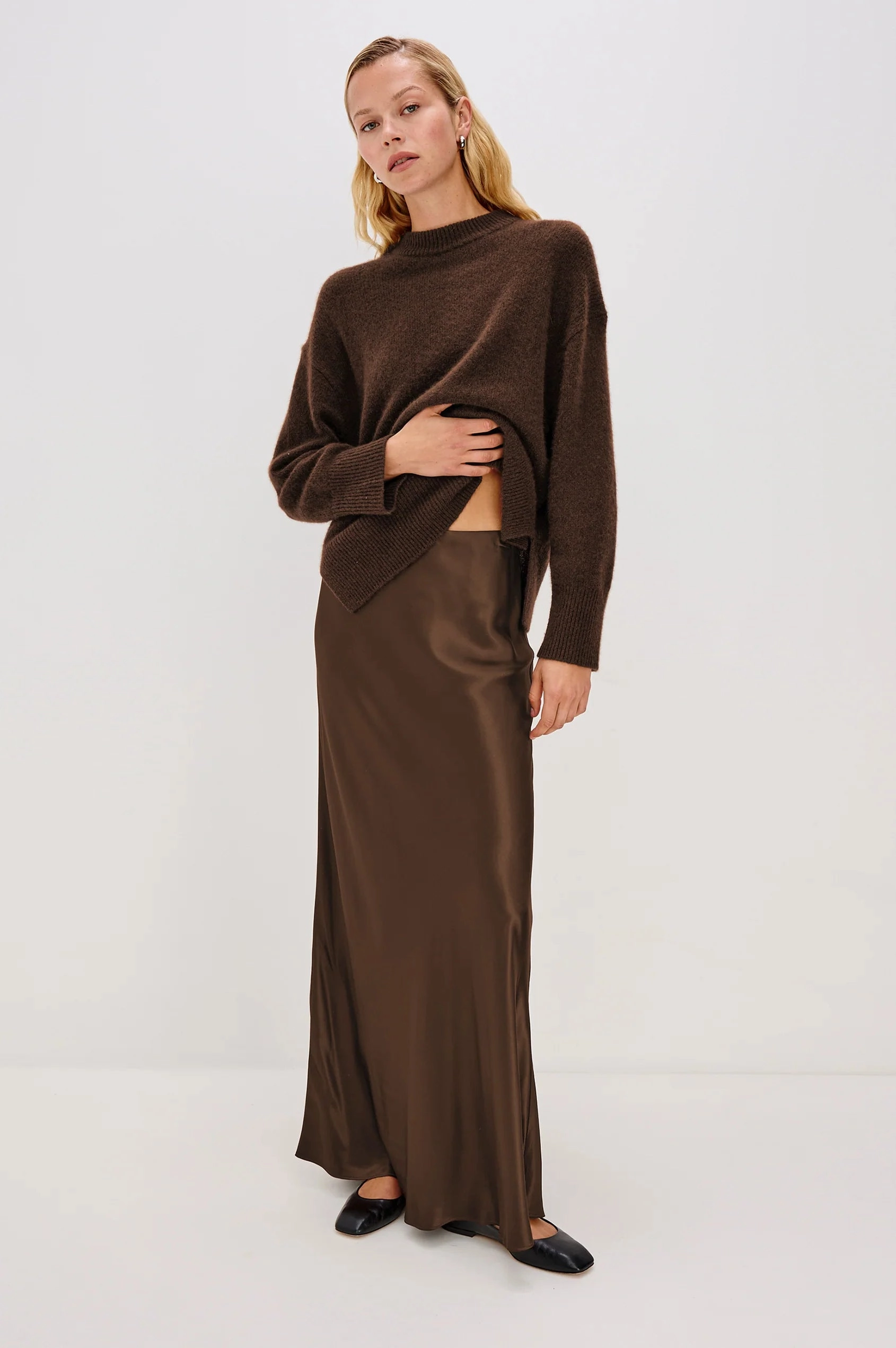 Rails Romina Skirt in Espresso Street Ready