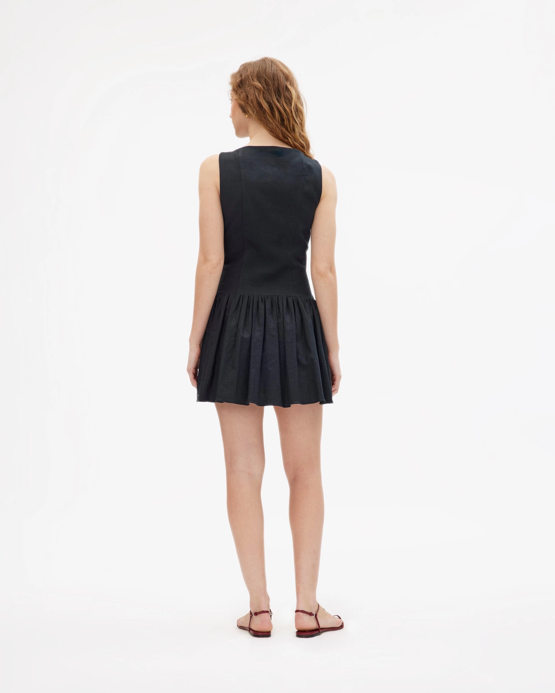 Smooth Blend Straight-Cut Rebecca Dress