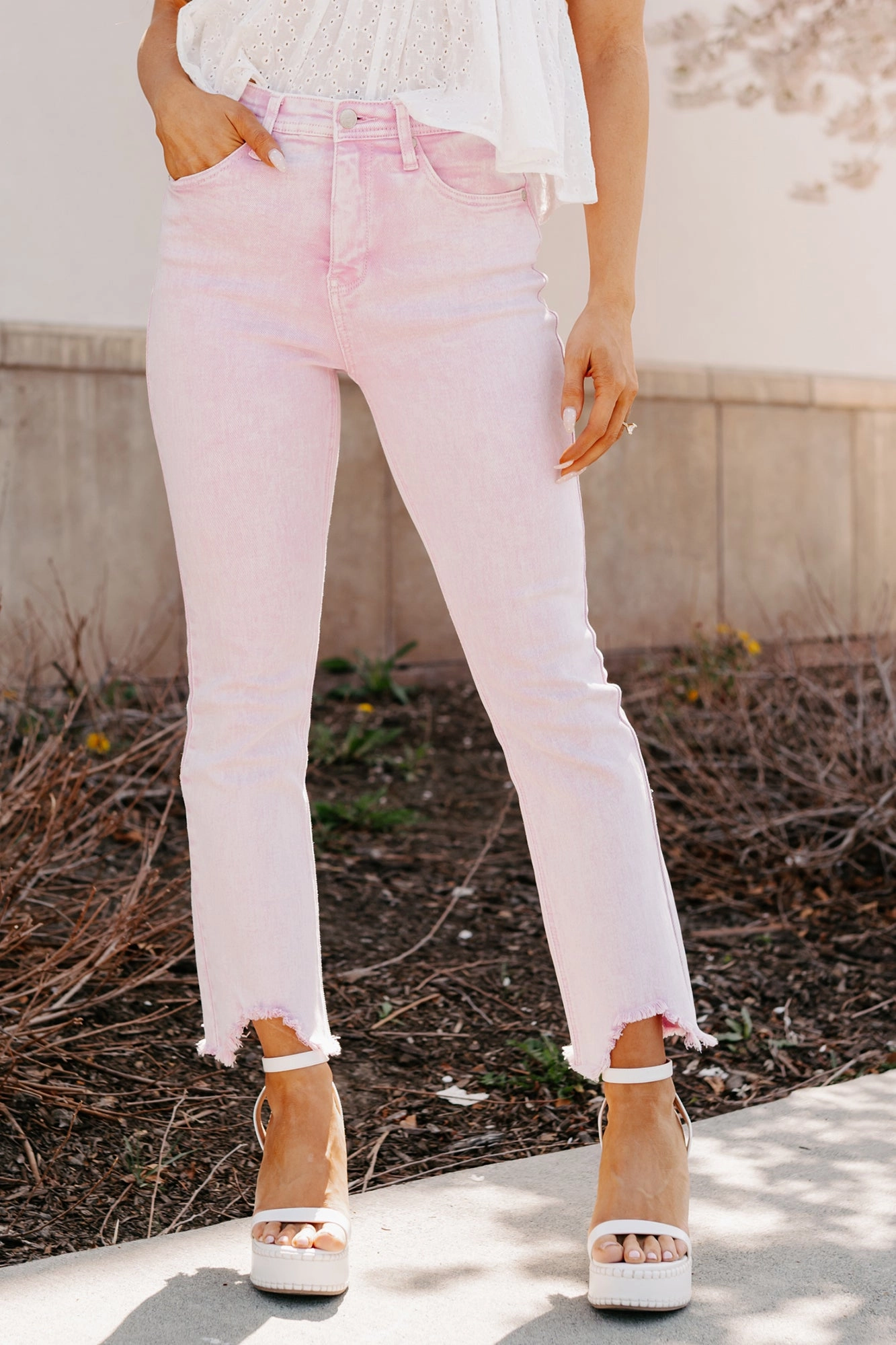 Brad Tummy Control Kick Flare Saige Jeans (Orchid) clean design Sophisticated Look