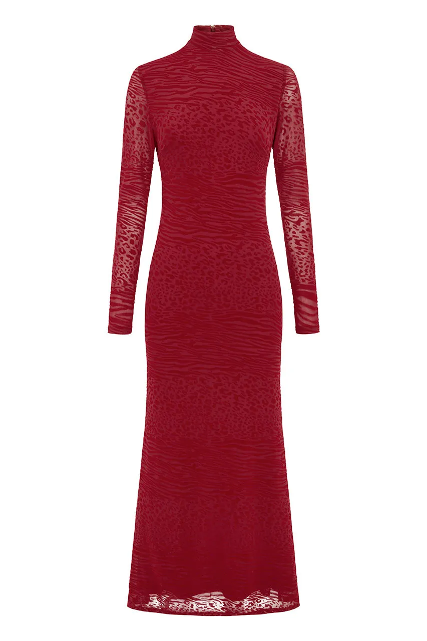 Reia Maxi Dress - Red