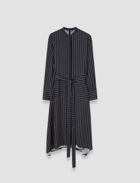 Must Have Orlana Geometric Print Silk Dress