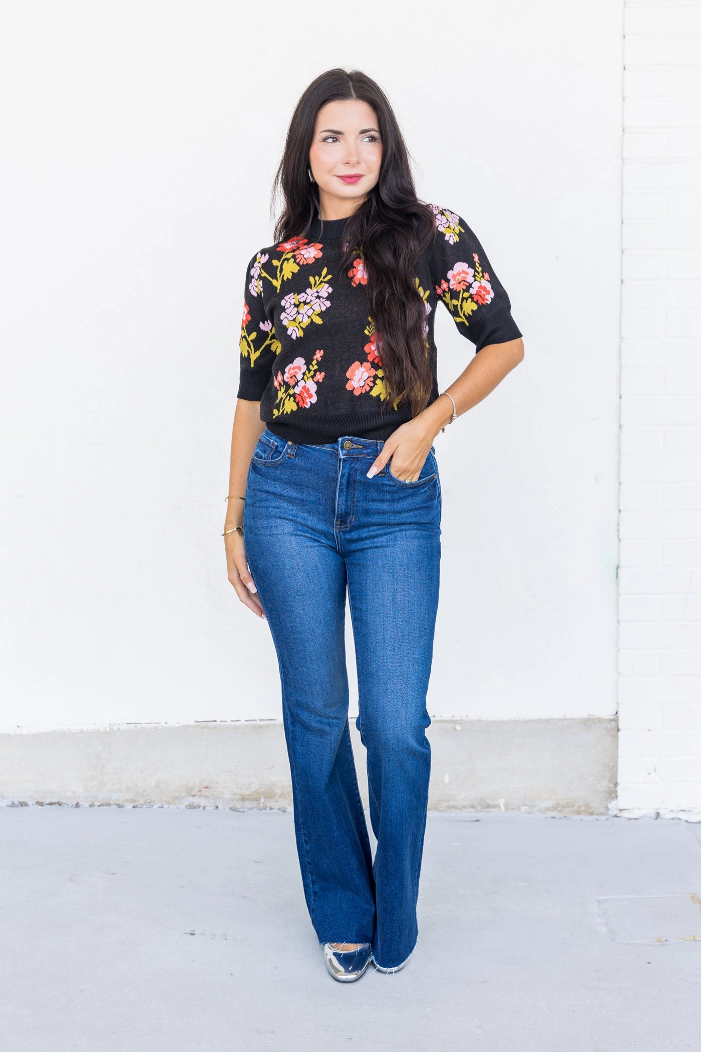 Rugged Feel Distressed Detailing JOCELYN JEANS