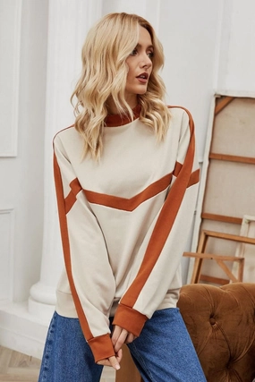BondedEdges Ergonomic Fit Design PULLOVER LOOSE TOP