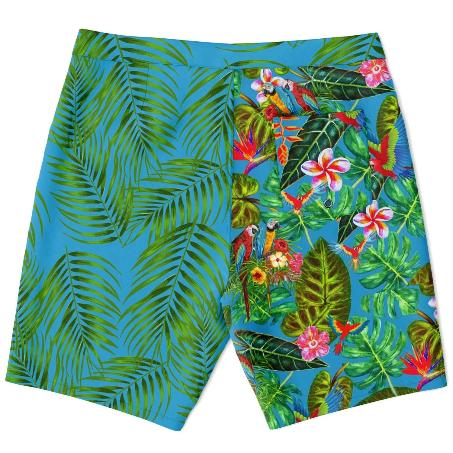 RipTide Men's Mismatched Board Shorts - Tropicana
